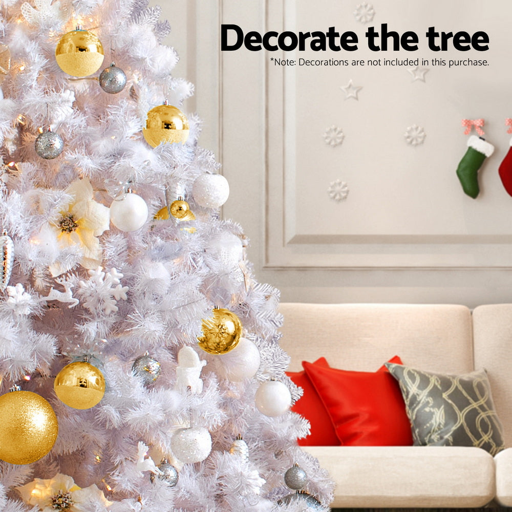 Jingle Jollys Christmas Tree 2.1m RGB Remote Xmas Party Decorations 1310 Tips