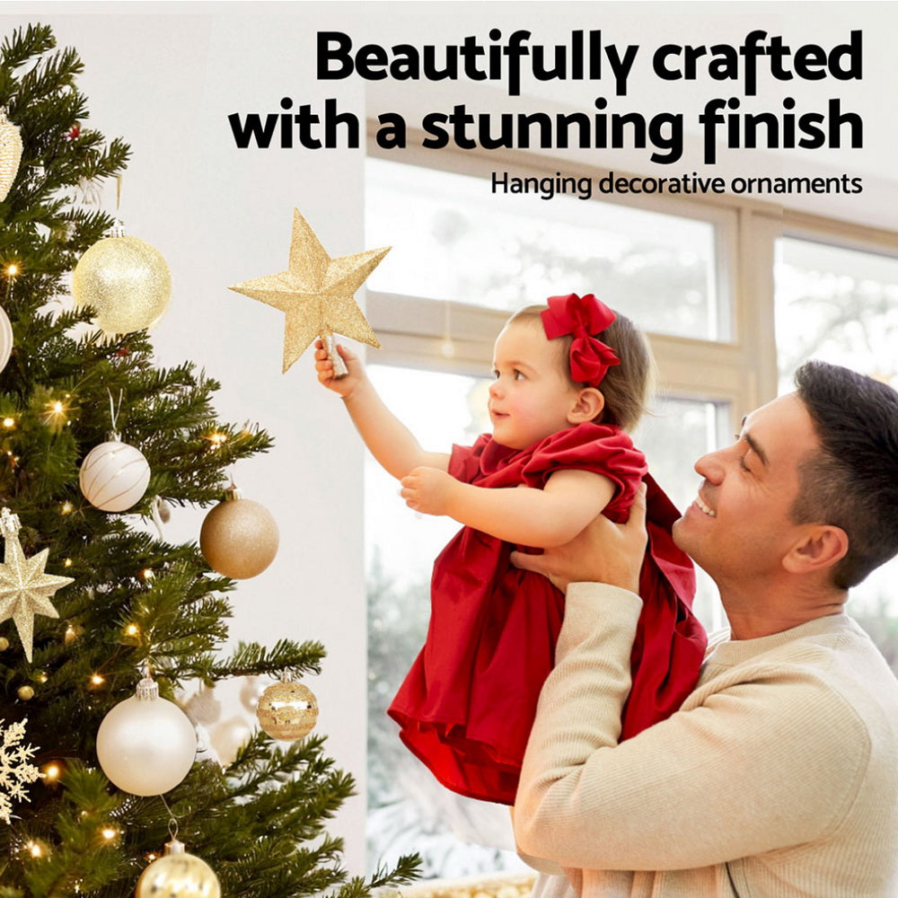 Jingle Jollys 125pcs Christmas Tree Decorations Set Baubles Ornaments?Party