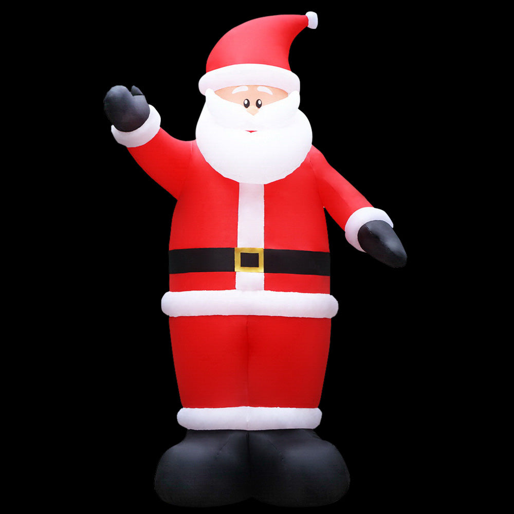 Jingle Jollys Christmas Inflatable Santa 5M Illuminated Decorations