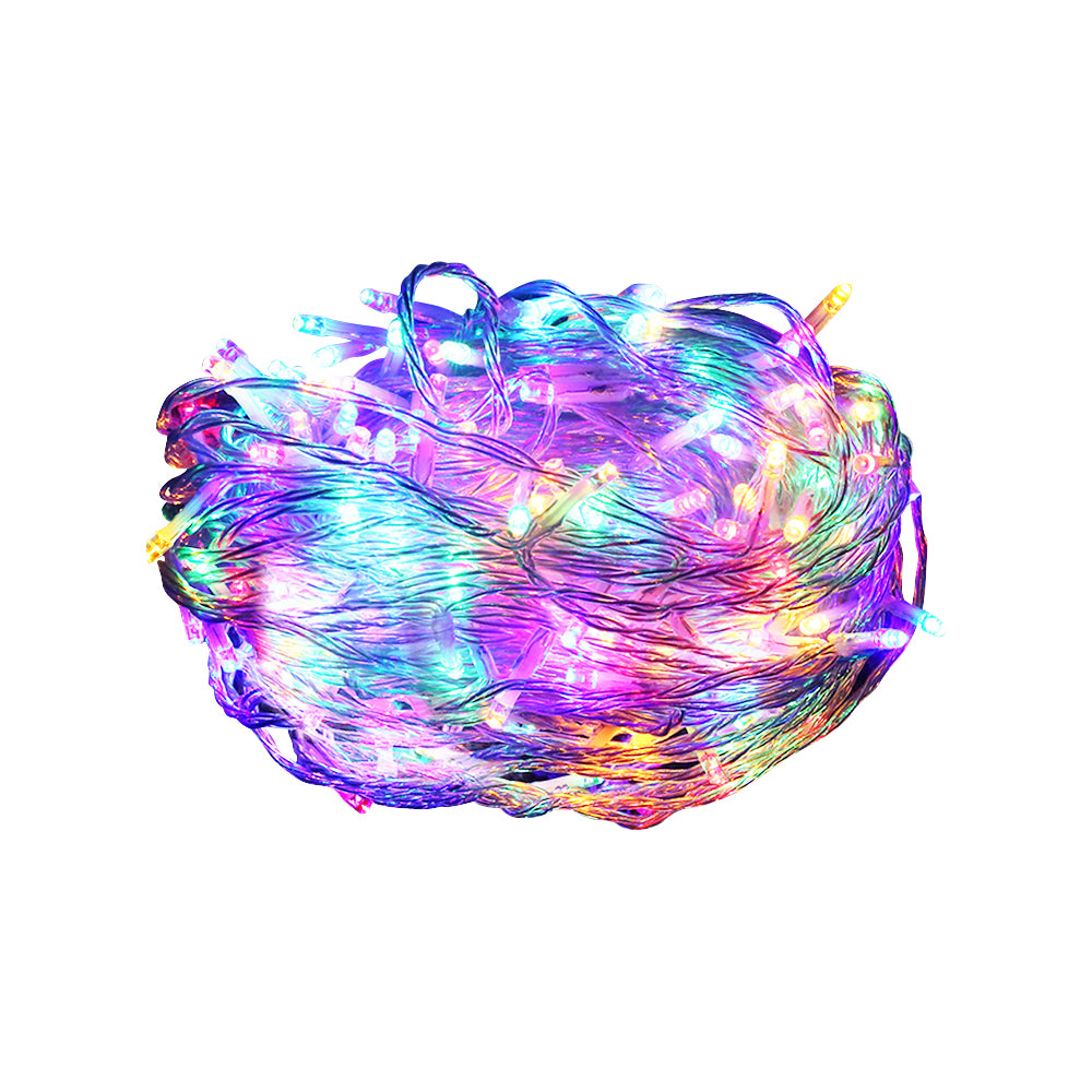 Jingle Jollys 100M Christmas Lights String Light 500 LED Colourful